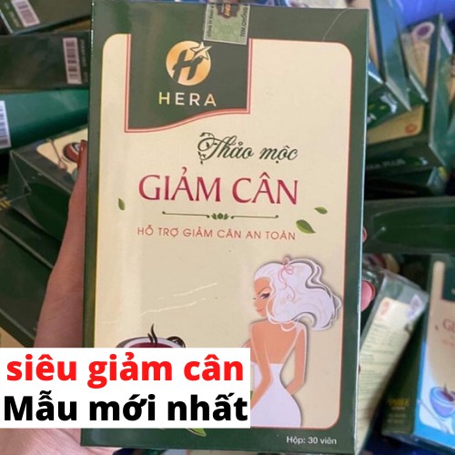 Thảo mộc giảm cân hera-Hỗ trợ giảm cân an toàn.(30 viêm)