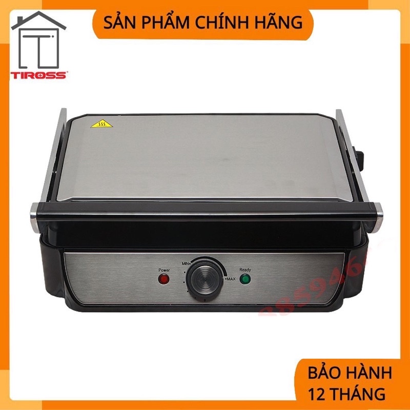 [Tiross- Việt Nam] Máy nướng bánh mì, kẹp nướng bánh mì Tiross  TS9654 (hàng chính hãng, bảo hành 12 tháng)