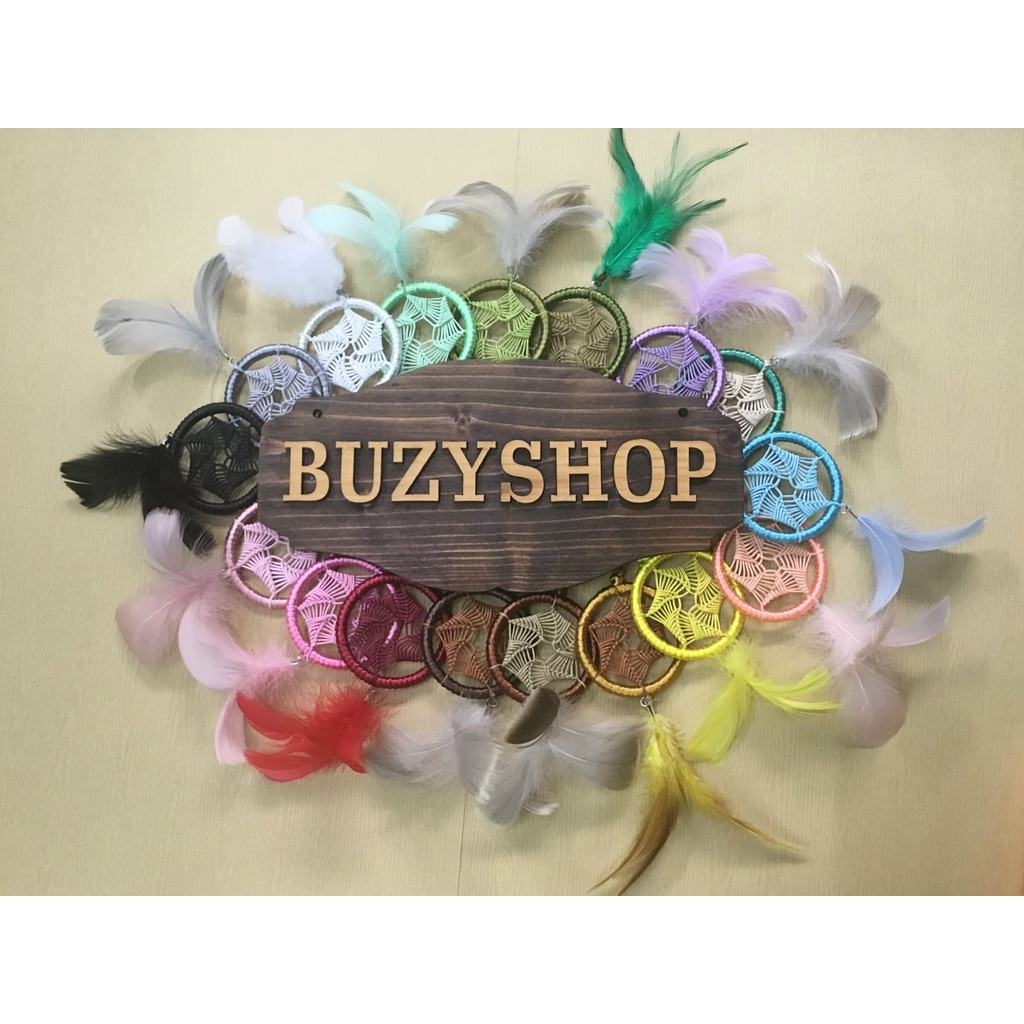 MẪU6CM  dreamcatcher treo trang trí móc khóa - loại 6cm