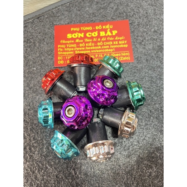 Gù tay lái chất liệu nhựa xi thái tuyệt đẹp bền bỉ chống trầy gắn bao tay zin và kiểu mọi dòng xe