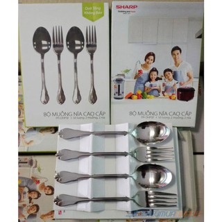 Bộ thìa dĩa Sharp inox 403