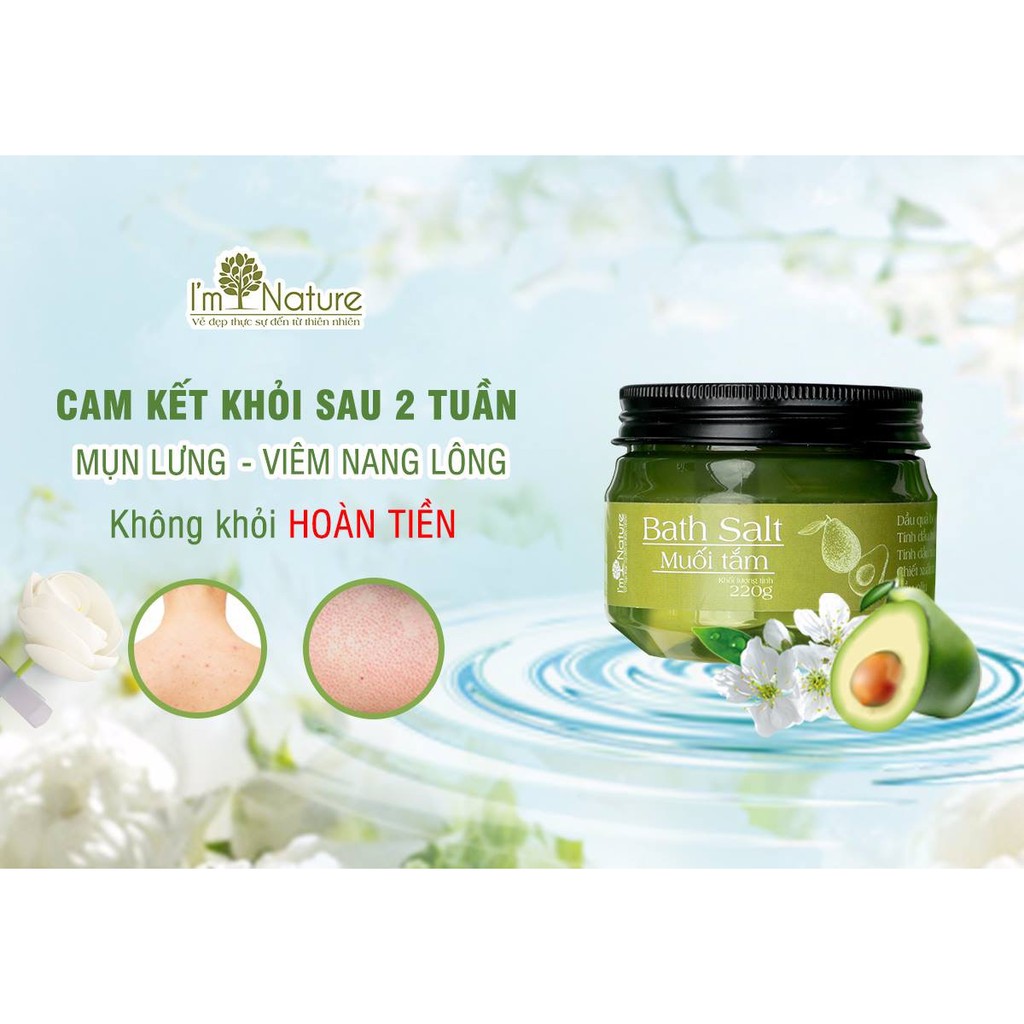 Muối tắm thảo mộc I’m Nature