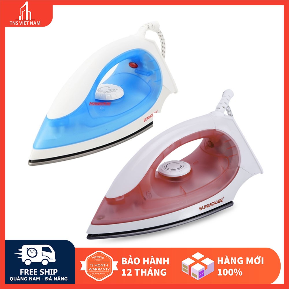 Bàn ủi 1072 sunhouse, bàn là chống dính cao cấp