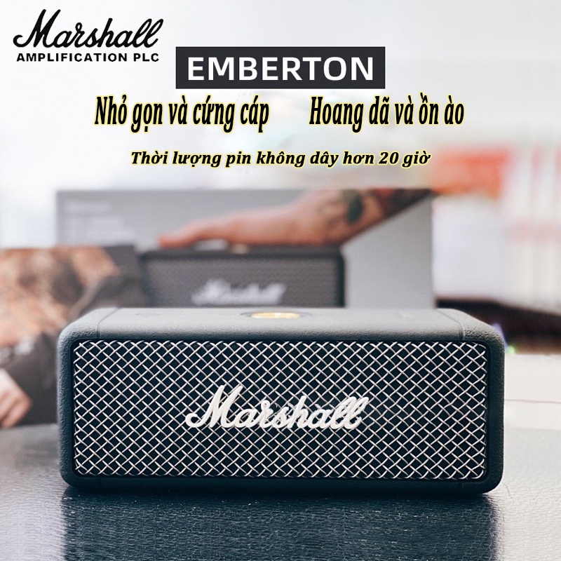 Loa di động Marshall emberton Marshall Emberton Loa Bluetooth loa bluetooth mini - Chính Hãng (Bảo Hành 6T)