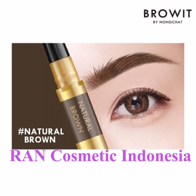 (hàng Mới Về) Bút Chì Kẻ Lông Mày Mini Natcha Beauty X | BigBuy360 - bigbuy360.vn