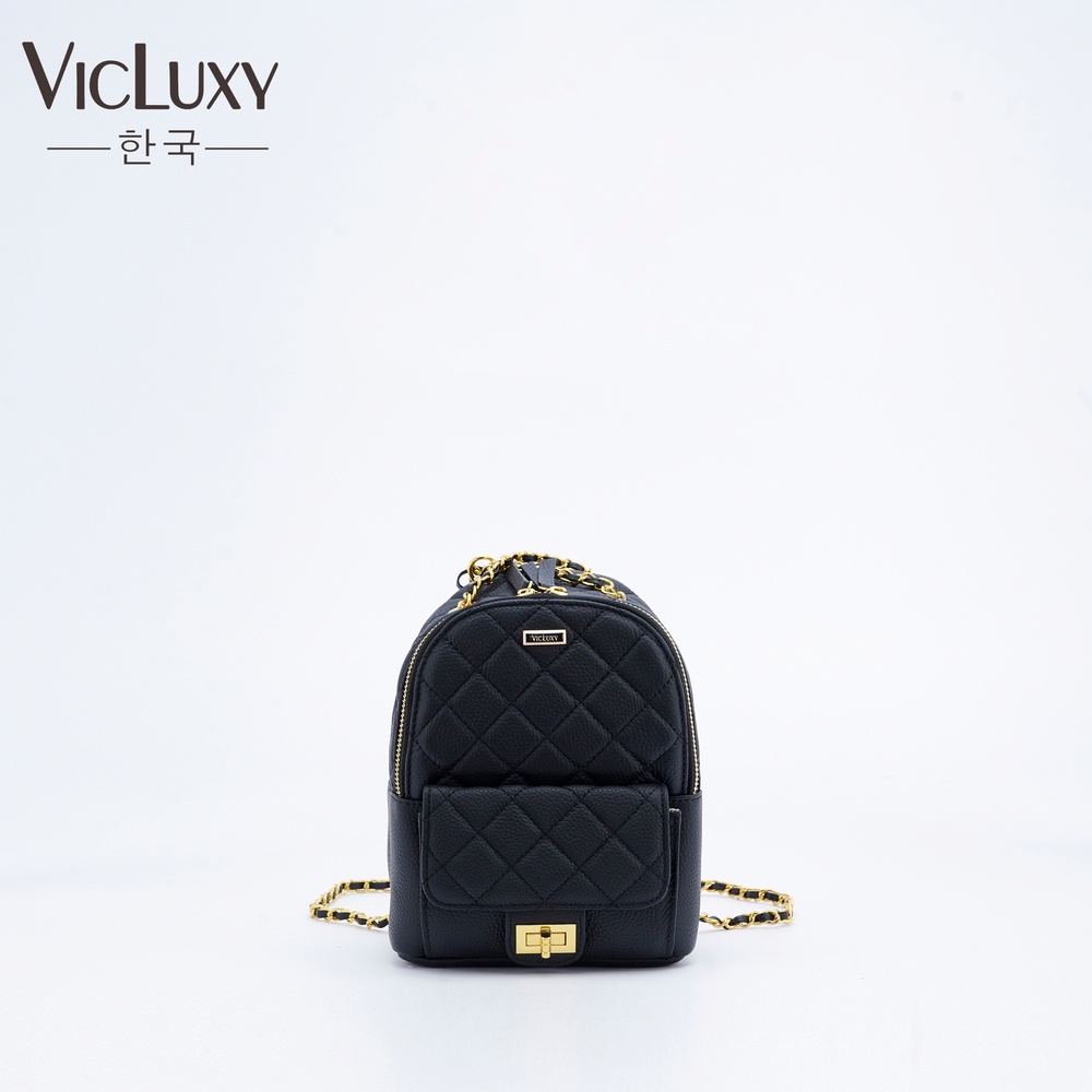 Balo nữ da thật cao cấp Vicluxy VBL001