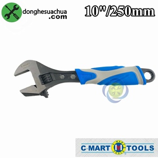 Mỏ lết bọc nhựa c-mart f0201-10 dài 250mm/10 inch