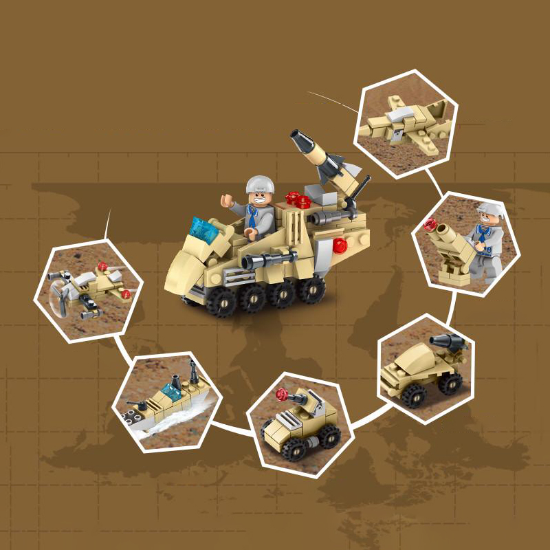 Mô hình đồ chơi lắp ráp dạng khối cho trẻ em trên 6 tuổi