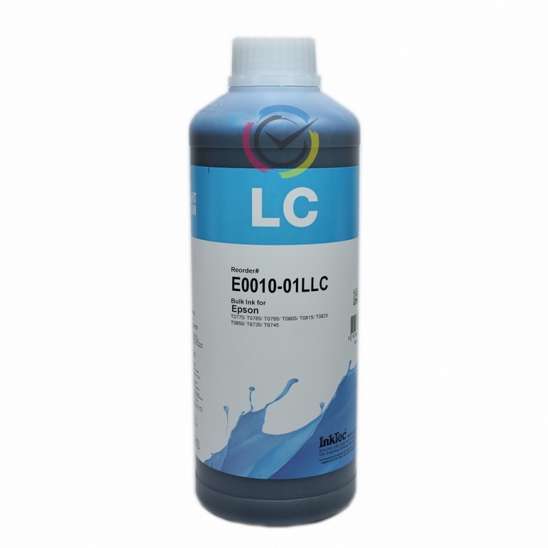 Mực Dye InkTec 1 lít màu xanh nhạt ( light cyan )