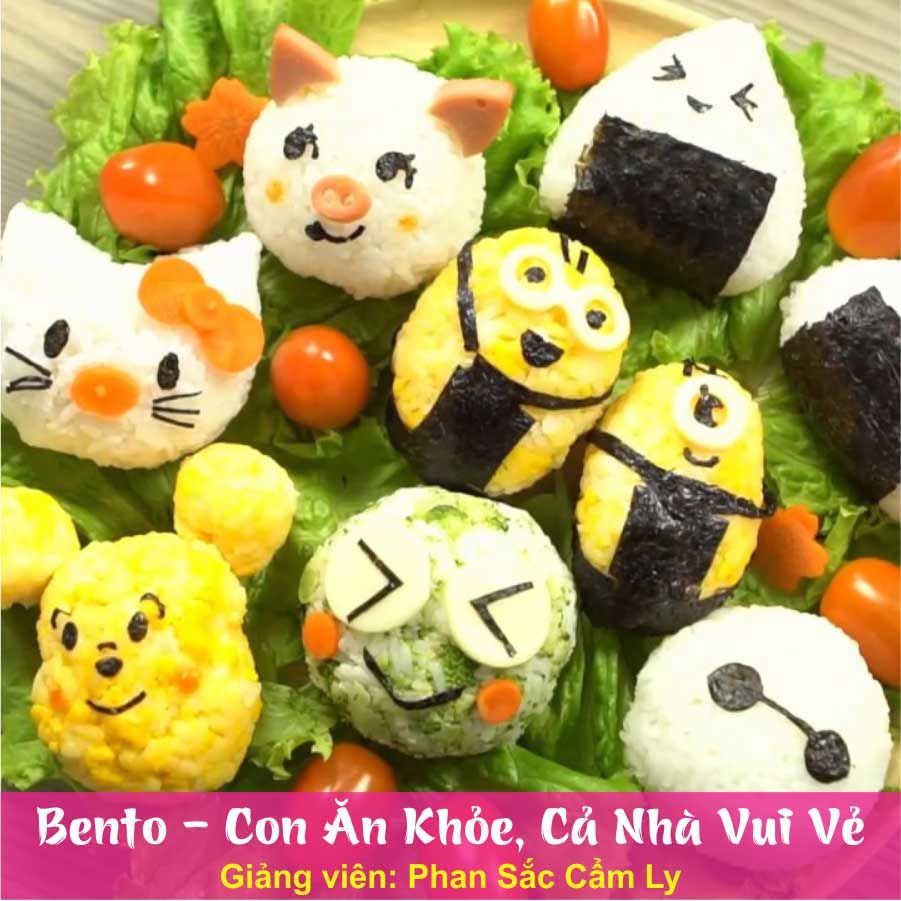 Toàn quốc- [E-voucher] FULL khóa học Bento - Con ăn khỏe, cả nhà vui vẻ