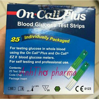 Que thử đường huyết On Call Pluss