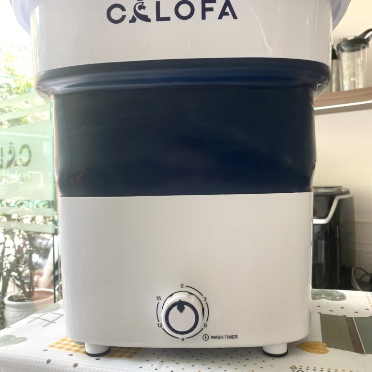Máy giặt mini Calofa CA500 máy giặt gấp gọn tiện lợi, giặt đồ cho bé, đồ màu vắt khô và giặt sạch