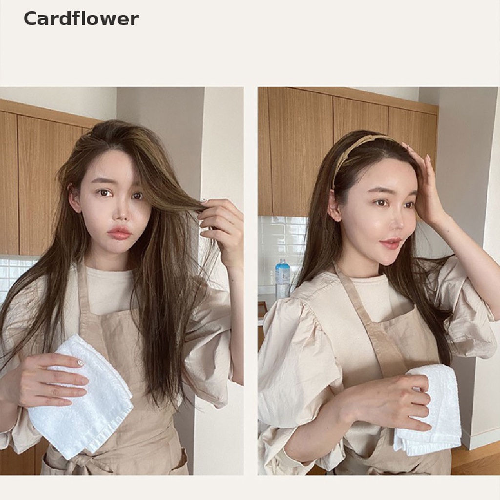 < Cardflower > Băng Đô Thể Thao Co Giãn Gấp Lại Được Hỗ Trợ Tạo Kiểu Tóc