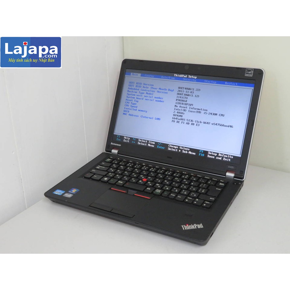 LAJAPA Laptop Lenovo Thinkpad E420 Core i5 dành cho doanh nhân đã qua sử dụng có cấu hình mạnh mẽ với CPU Core i5