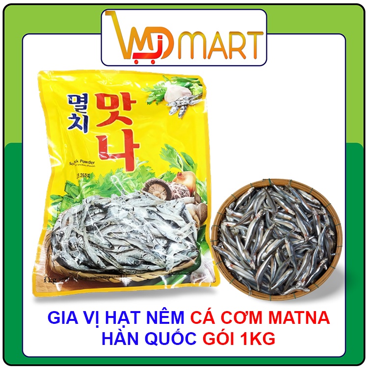 Hạt nêm gia vị cá cơm Matna Hàn quốc gói 1kg
