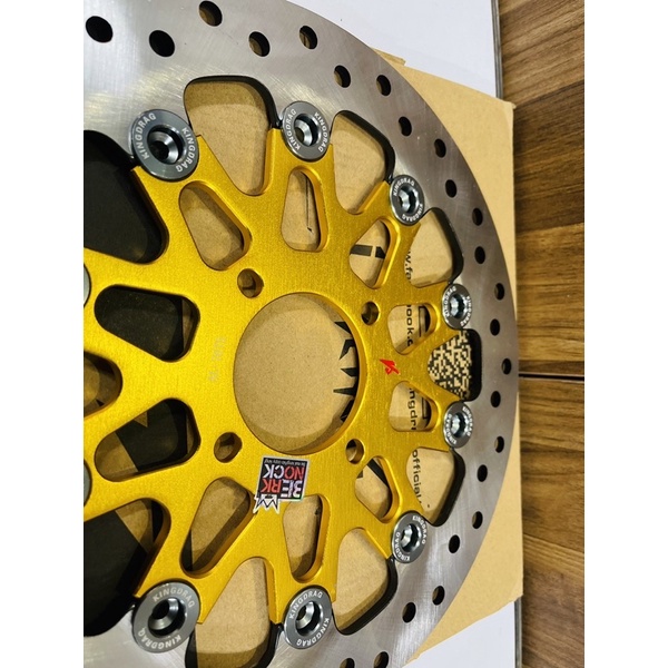 Đĩa King Drag 4 Lổ Lòng Nhôm Size 267MM ////