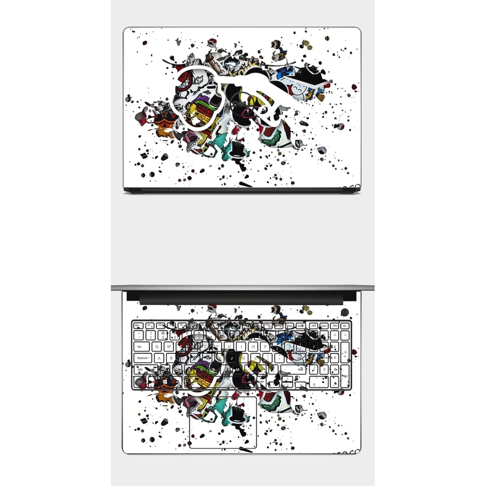 Skin dán Laptop in hình sticker . Đủ các dòng máy: Asus, Acer, Dell, HP,.. In hình theo yêu cầu