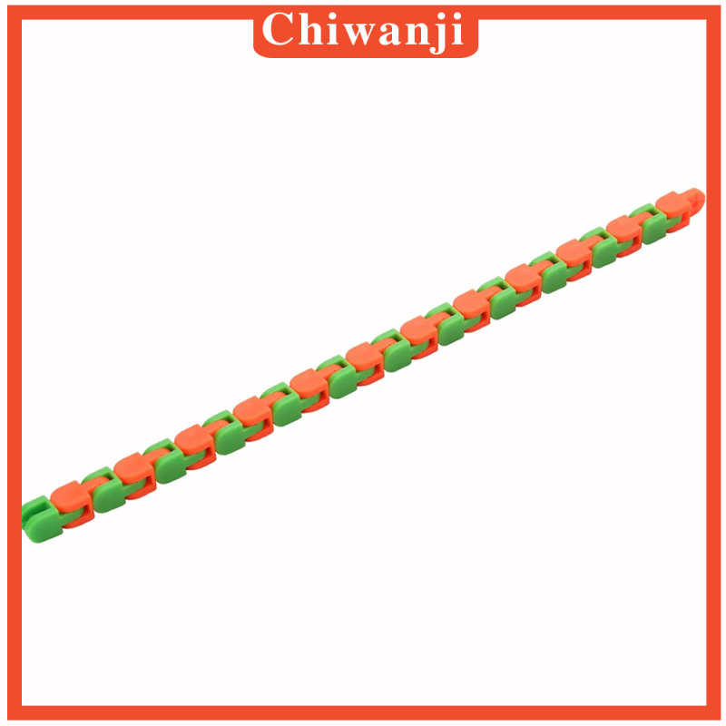 [Chiwanji] Đồ Chơi Con Quay Hình Rắn Cảm Giác Dạng Chuỗi Snap and Click