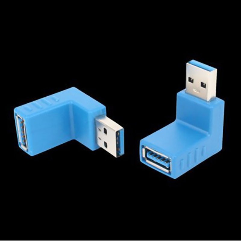 Đầu Nối Mở Rộng Usb 3.0 A Male Sang Female 90 Độ