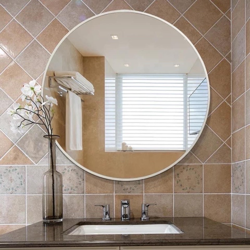 Gương tròn Decor, gương đèn Led đủ kích thước siêu đẹp, mới