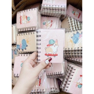Sổ tay mini lò xo cute nhỏ gọn tiện lợi