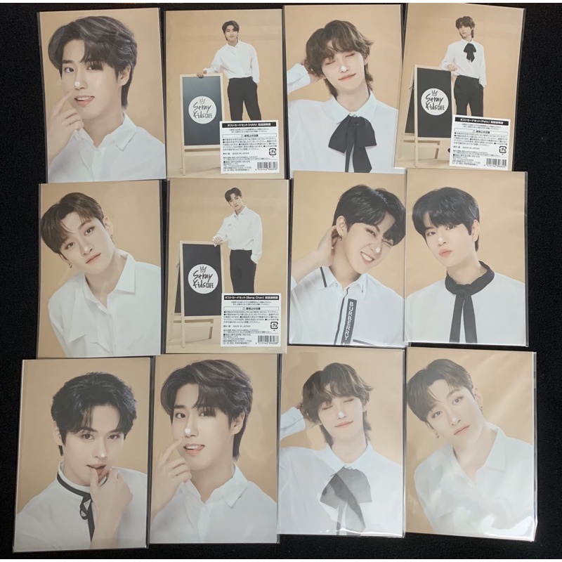 Hình ảnh Postcard Set : Stray Kids Cafe Japan Goods