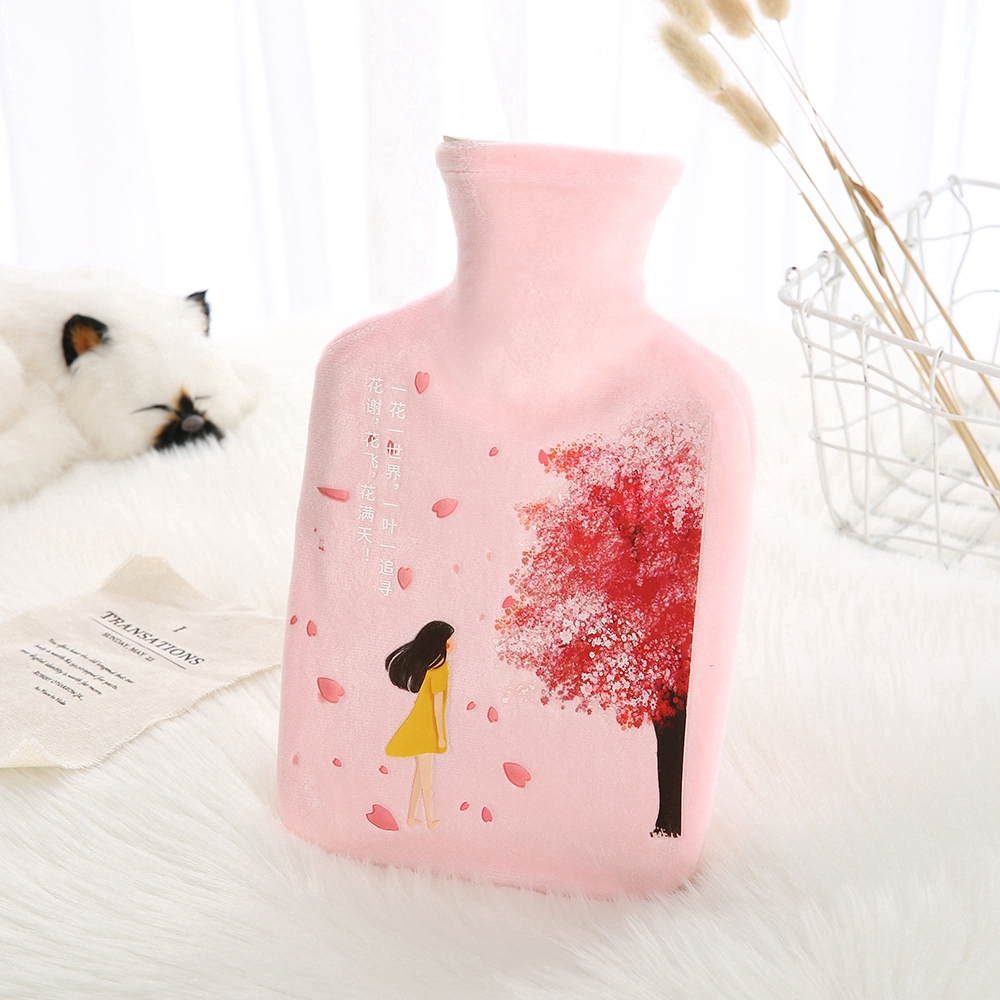 Túi Chườm Nóng 1000ml Họa Tiết Hoạt Hình Đáng Yêu
