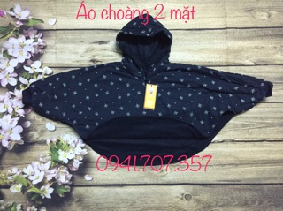 Áo choàng 2 mặt cho bé