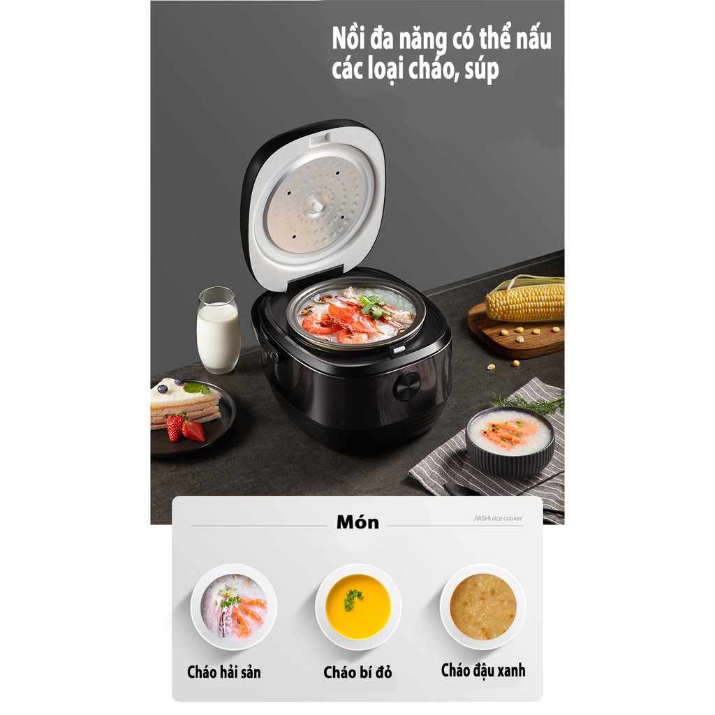 Nồi Cơm Điện Tử Đa Năng 8 Chức Năng Nấu Thông Minh Jiashi 1,2L | BigBuy360 - bigbuy360.vn