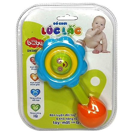 Đồ Chơi Duka: Lúc lắc Cho Trẻ - Chuông Bông Hoa DK580004