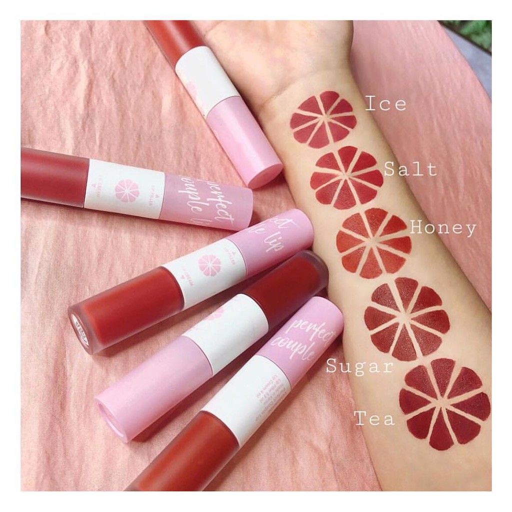 Son kem lì 2 đầu Lemonade Perfect Couple Lip 7.5g