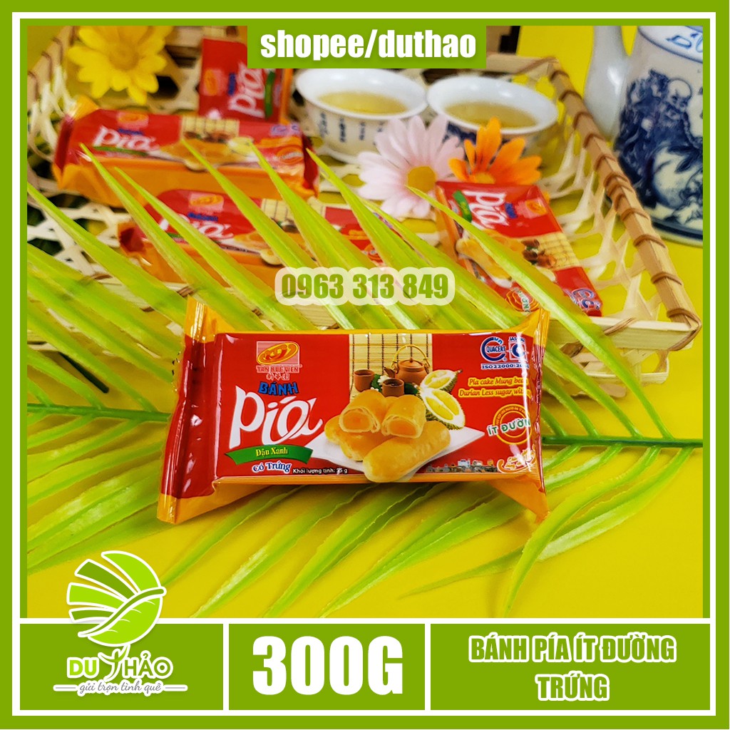 Bánh pía ít đường có trứng Tân Huê Viên 280g