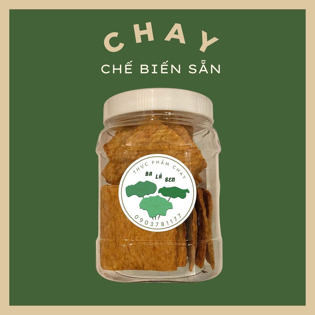 [Thực phẩm chay ăn liền] Khô sườn non chay Ba Lá Sen chế biến sẵn, bảo quản lâu 150g