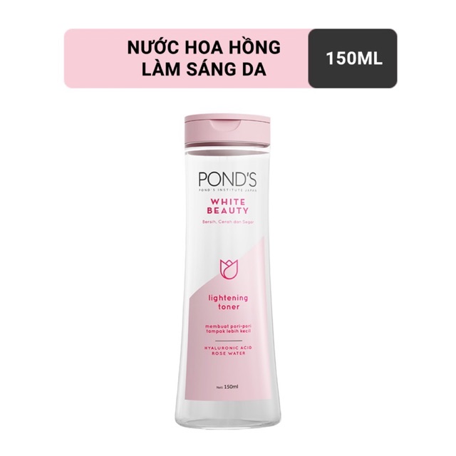 Nước hoa hồng ponds 150ml làm sáng da