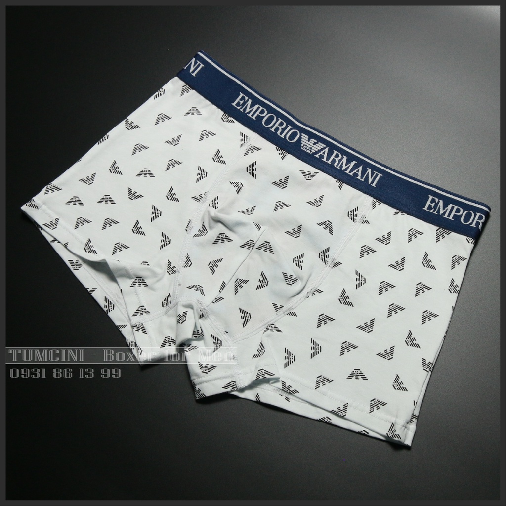 Quần lót nam COMBO 5 chiếc boxer cotton chất lượng vượt trội kháng khuẩn cực tốt Tumcini EM1