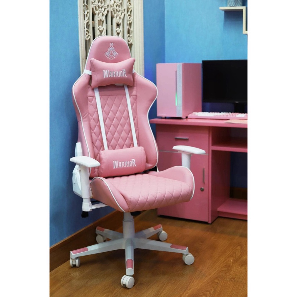 Ghế Gaming Warrior WGC206 Pink