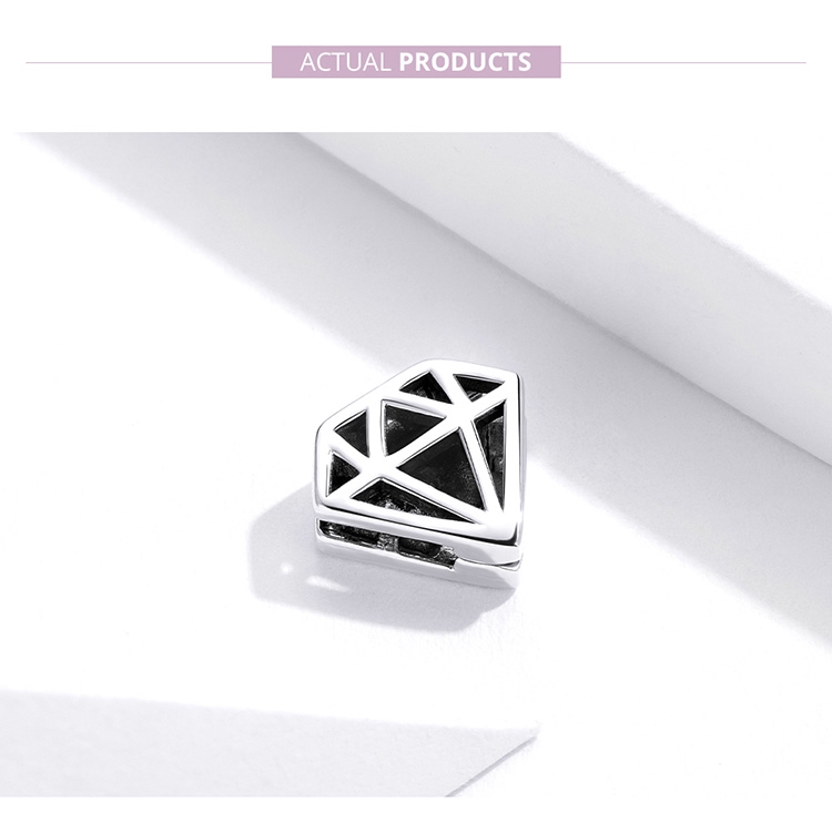 Mặt trang sức Bạc 925 bamoer gắn vòng tay SCX117