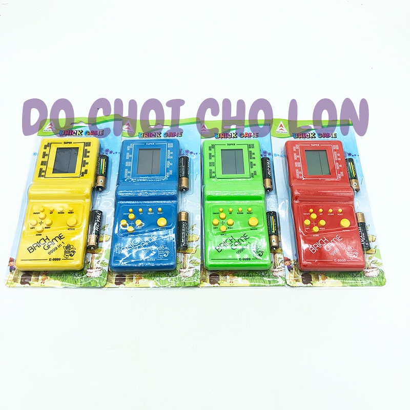 Đồ chơi máy chơi game điện tử xếp gạch, xếp hình  - Game Xếp Hình