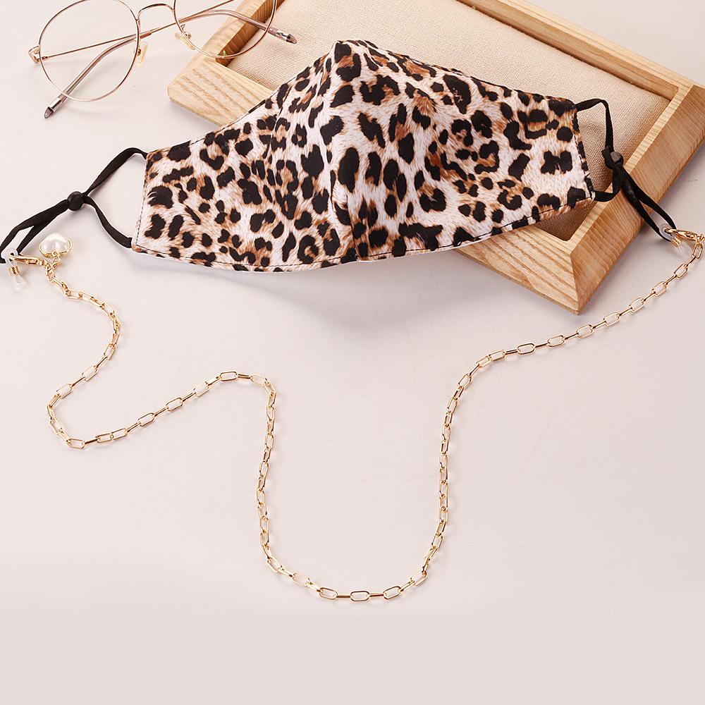 Dây Đeo Mắt Kính Hình Trái Tim Bằng Kim Loại Phong Cách Retro