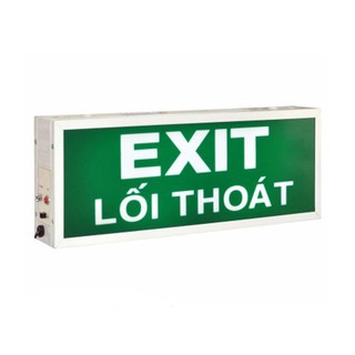 Đèn exit thoát kiểm Kentom 1 mặt có 10 mẫu đèn để lựa chọn