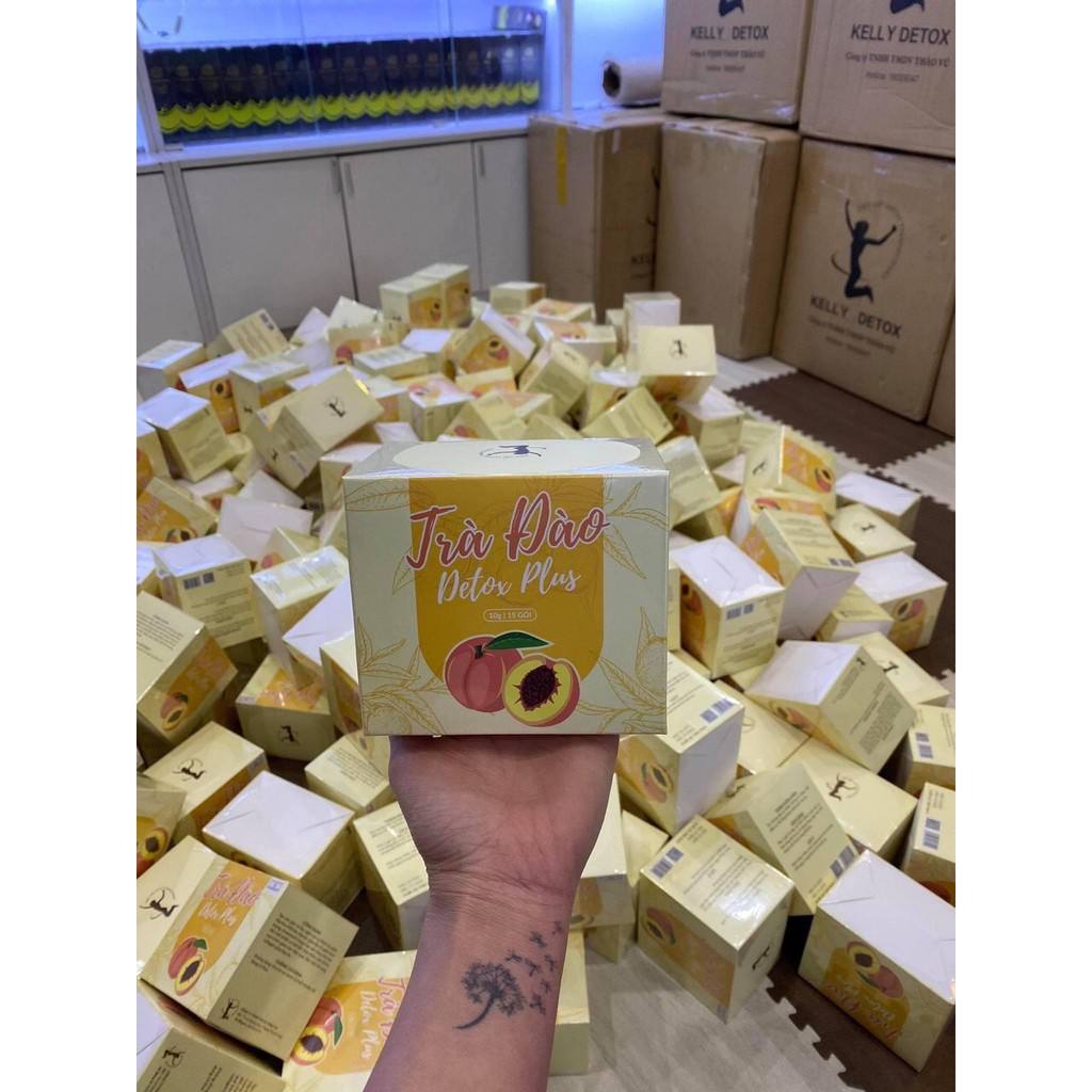 Trà đào detox plus giảm cân tự nhiên - hàng công ty mới nhất | BigBuy360 - bigbuy360.vn
