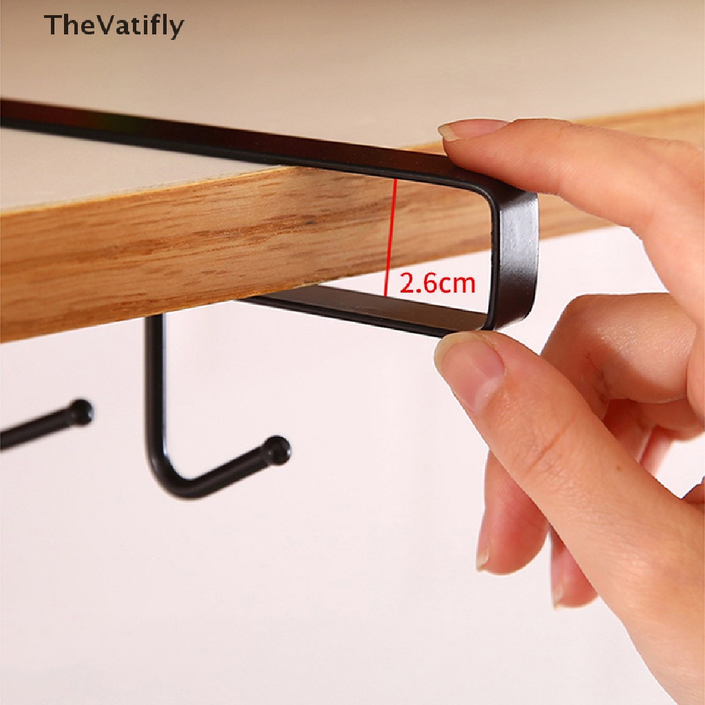 Giá Đỡ Cốc Thủy Tinh Có Móc Treo Tiện Dụng Cho Nhà Bếp