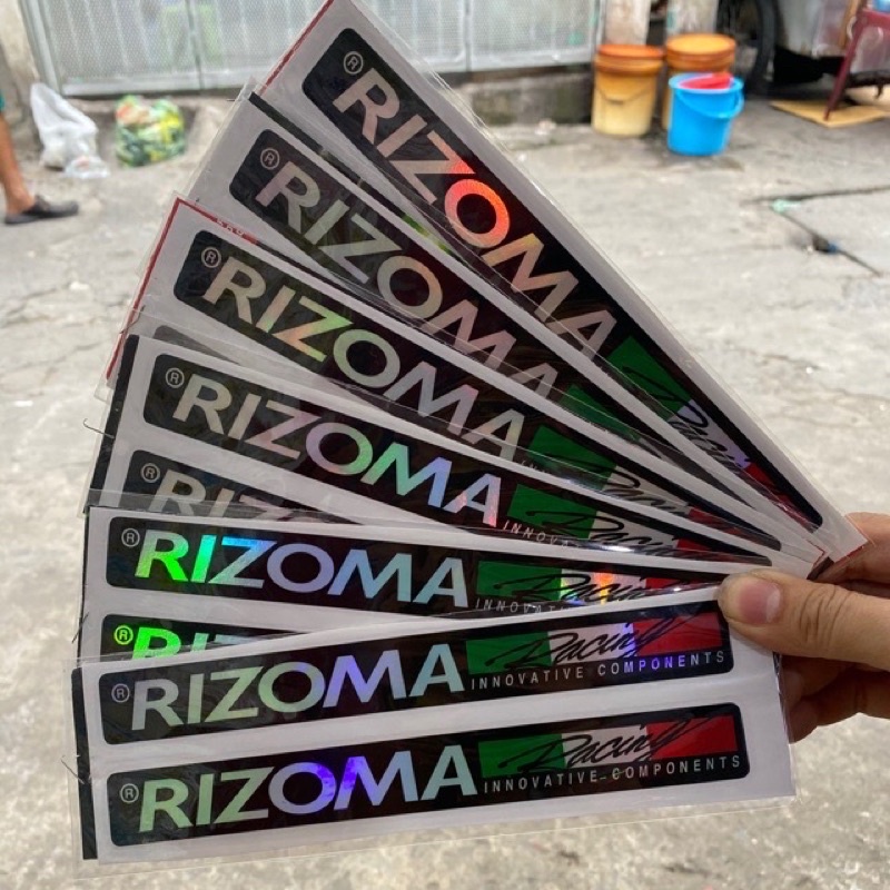 Tem Dán Phuộc Trước RIZOMA Cho Tất Cả Các Dòng Xe V.V