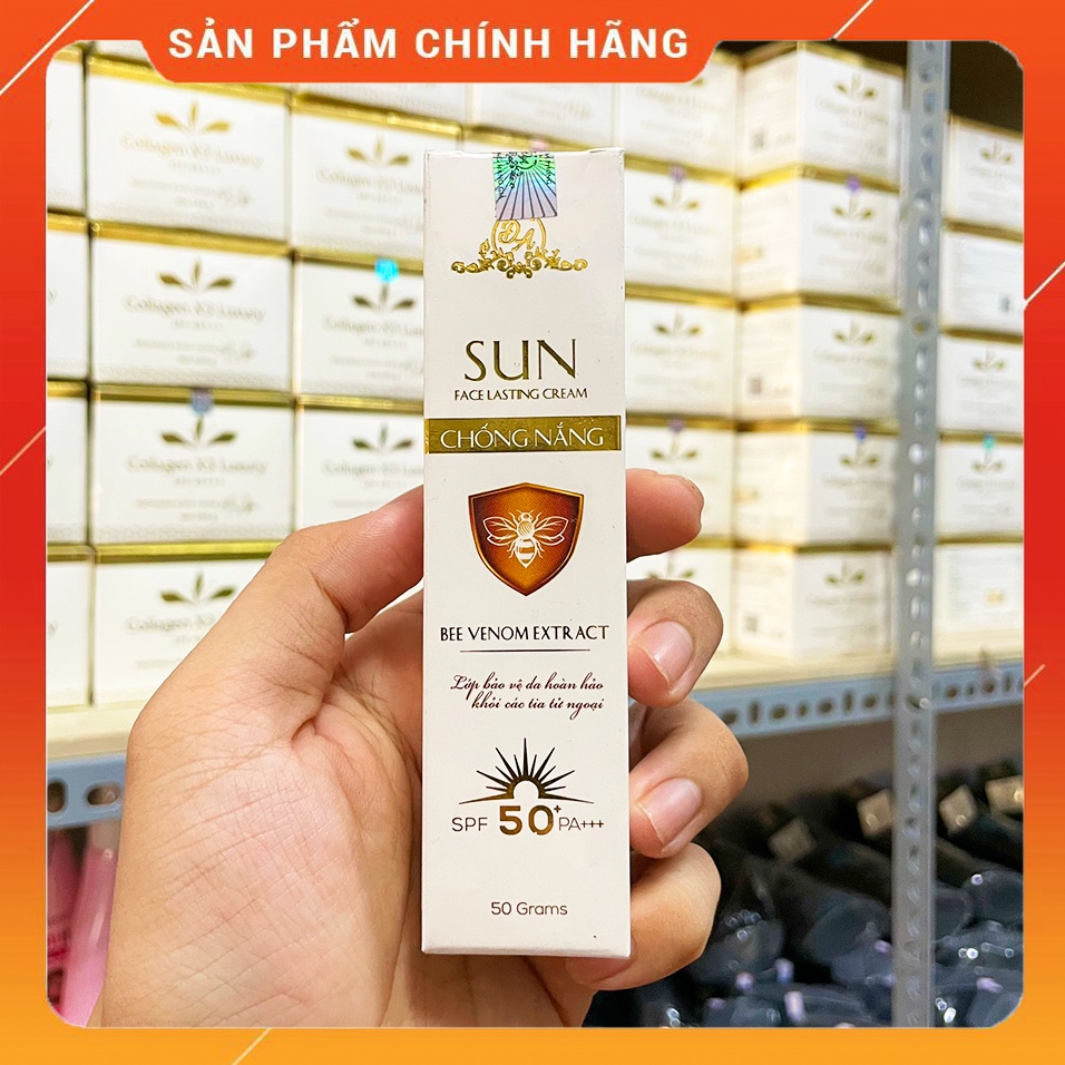 [Chính hãng] Combo Kem Face Collagen X3 + Kem chống nắng nọc ong Colagen X3 Mỹ phẩm Đông Anh