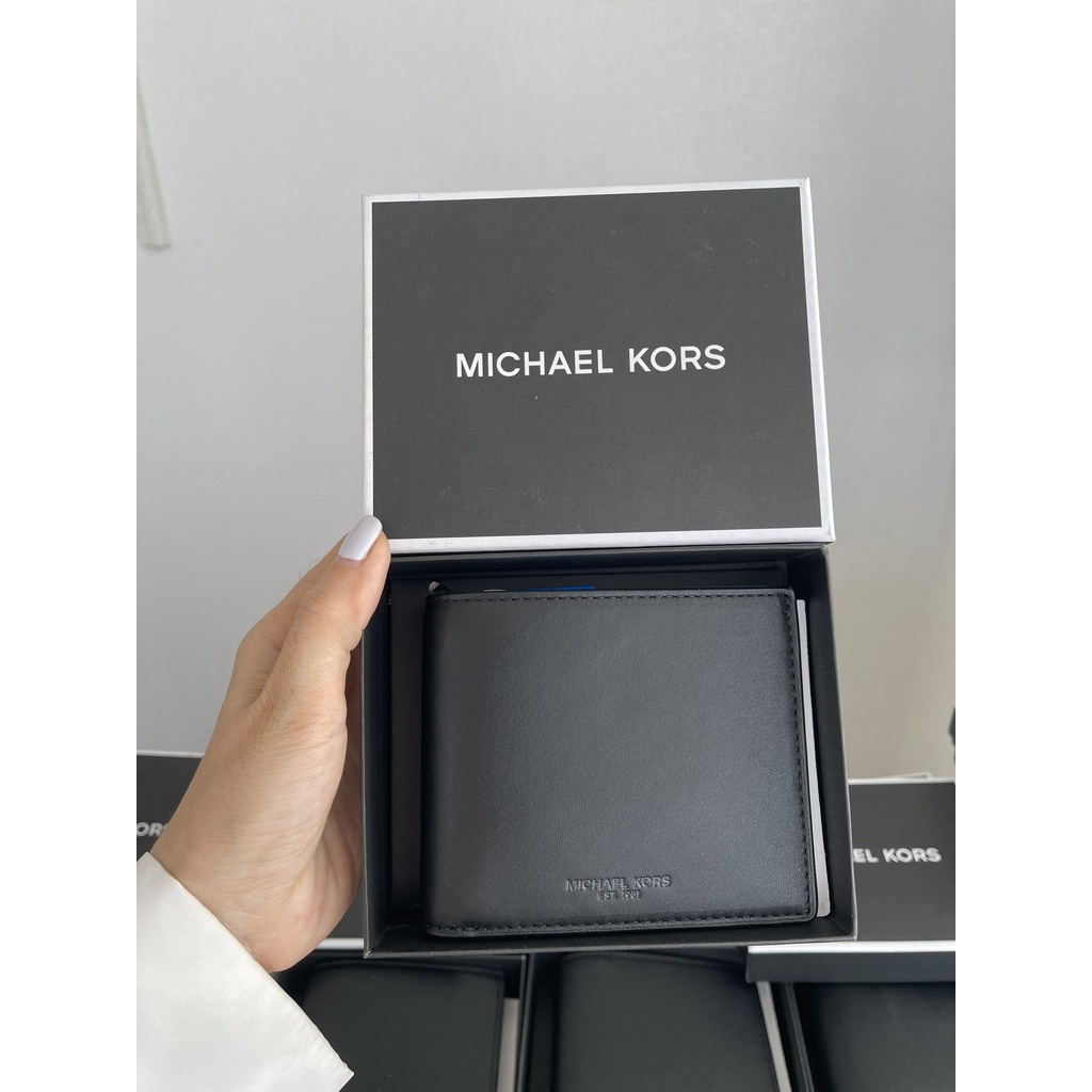 Ví Nam chính hãng Michael Kors da láng mịn màu đẹp