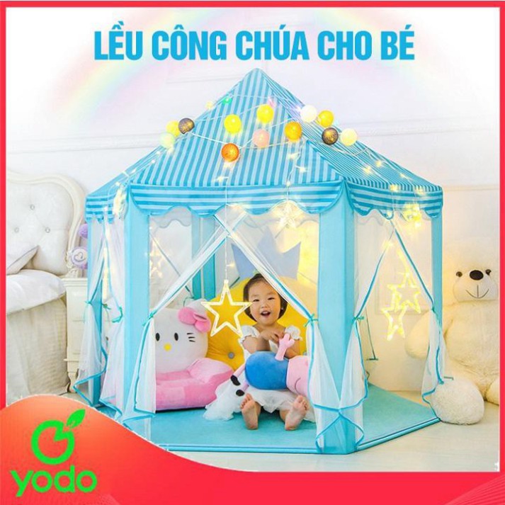 Hot LỀU CÔNG CHÚA HOÀNG GIA HÌNH LỤC GIÁC HỒNG ( LỀU RÈM HỒNG)