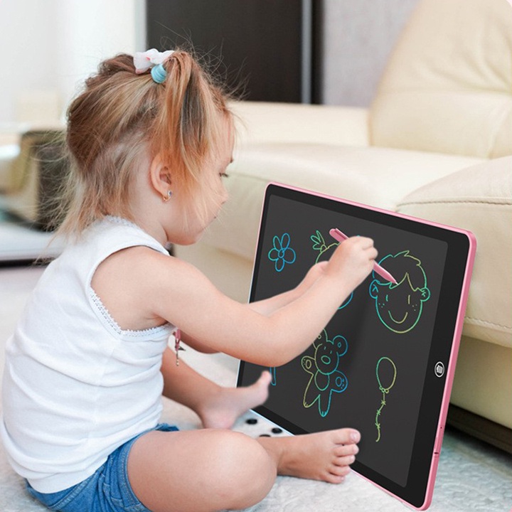 Bảng Viết Bảng Vẽ Điện Tử Thông Minh Tự Động Xóa Thúc Đẩy Tư Duy Sáng Tạo Cho Bé 16 inch
