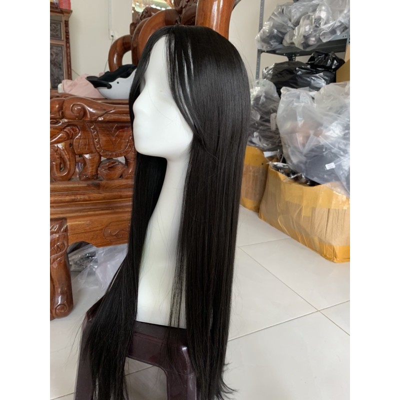 Tóc giả nguyên đầu nữ đẹp thẳng 2 mái layer ❤️FREESHIP❤️ mã 2061