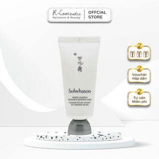 Mặt nạ trăng da bạch sâm Sulwhasoo White Ginseng