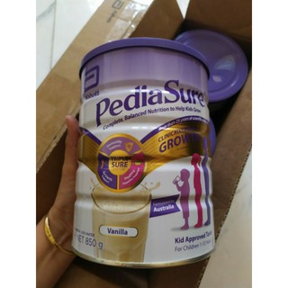 Sữa Pediasure Úc 850gr hương vanilla